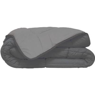 Quilt Microfiber 400g / m² CALGARY Staal en zilver 240x260cm