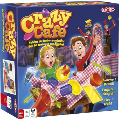 Tactic T spel crazy cafe.,gooi het servies niet aan diggelen