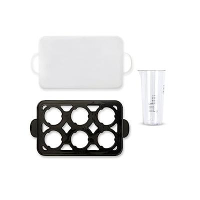 Eierkoker - LIVOO - DOC290 - 400W - 6 eieren - Roestvrij staal - Warmhouden - Eierhouder, deksel en maatbeker Eierkoker - LIVOO - DOC290 - 400W - 6 eieren - Roestvrij staal - Warmhouden - Eierhouder, deksel en maatbeker