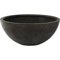 Ter Steege Static bloempot Bowl 64x27 cm zwart - thumbnail