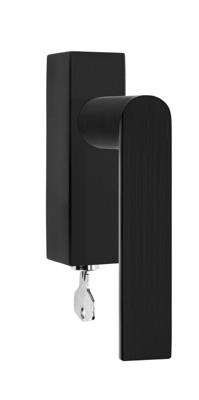 Formani Piet Boon ARC PBA101-DKLOCK draaikiepgarnituur afsluitbaar linkswijzend - PVD mat zwart