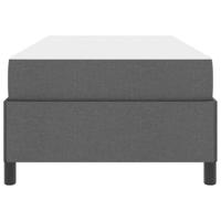 Boxspring bed Donkergrijs en Zwart 90 x 200 cm - thumbnail