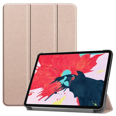 3-Vouw sleepcover hoes - iPad Pro 11 inch (2020) - Goud 3-Vouw sleepcover hoes - iPad Pro 11 inch (2020) - Goud