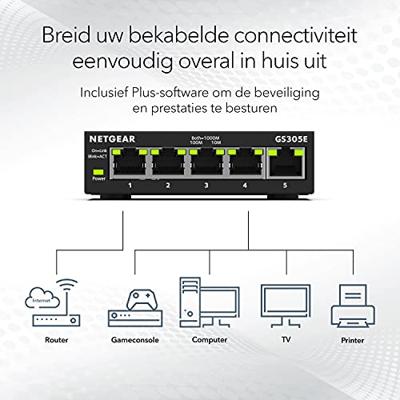 Netgear GS305E switch Netgear GS305E switch