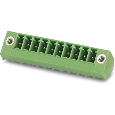 Phoenix Contact 1827431 Male behuizing (board) SMC Totaal aantal polen: 3 Rastermaat: 3.81 mm Inhoud: 50 stuk(s)
