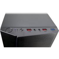 Inter-Tech B-02 RGB Tower PC-behuizing Zwart - thumbnail