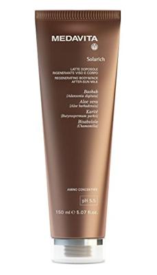 Medavita Solarich Regenerating Body & Face After-Sun Milk 150ml