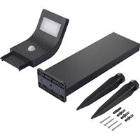 Sygonix SY-4677494 Staande LED-buitenlamp met bewegingsmelder LED 1.2 W Zwart - thumbnail