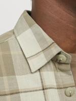 Jack & Jones Jprccraymond Spring Check Overshirt Sn Overshirt White Pepper - thumbnail