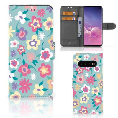 Samsung Galaxy S10 Hoesje Flower Power Samsung Galaxy S10 Hoesje Flower Power