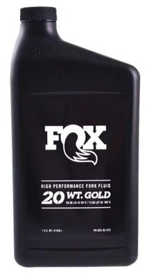 Fox Racing Shox AM Oil Bath 32Oz/ 20wt GOLD