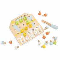 Classic World houten schroefbord coordinatie spel, 27dlg. - thumbnail
