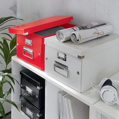 Leitz WOW opbergdoos Click & Store, ft M, rood