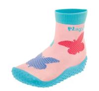 Playshoes zwemsokken Vlinders Lichtroze-28-29 - thumbnail