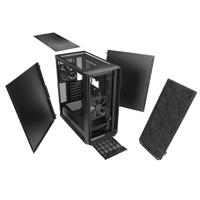 ATX Semi-toren BehuizingFractal Design Meshify C Zwart - thumbnail