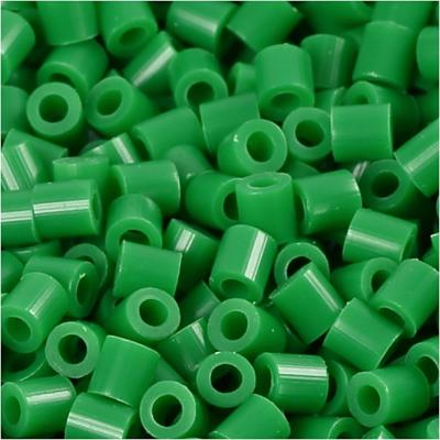 NABBI Foto kralen, afm 5x5 mm, gatgrootte 2,5 mm, medium, groen (16), 1100 stuk/ 1 doos