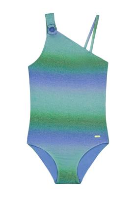 Shiwi Zomer badpak meisjes - glitter groen - Lisa - racerback