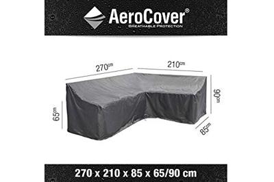 AeroCover | Loungesethoes 270 x 210 x 85 x 65(h) cm | L-vorm Rechts - thumbnail