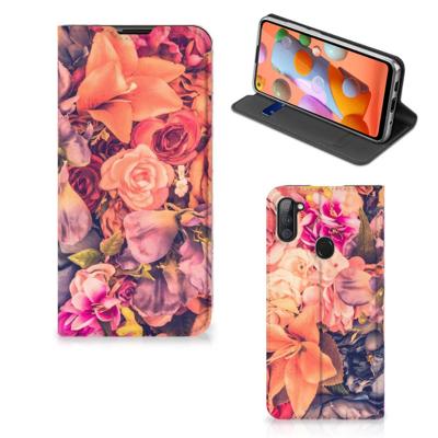 Samsung Galaxy M11 | A11 Smart Cover Bosje Bloemen