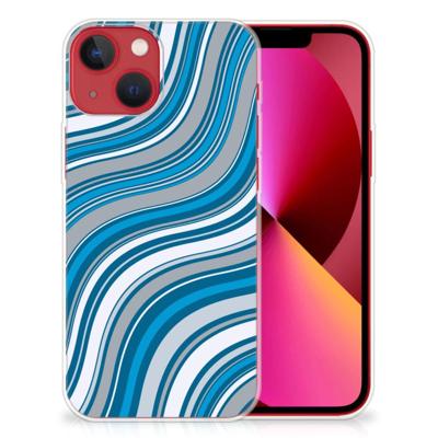 Apple iPhone 13 | TPU bumper | Waves Blue