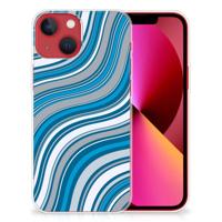 Apple iPhone 13 | TPU bumper | Waves Blue - thumbnail