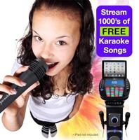Easy Karaoke EKS878BT Bluetooth Karaoke System met twee microfoons - thumbnail
