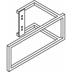 Vasco handdoekbeugel tall tbv alu radiatoren wit structuur 118370200000600