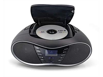 Radio CD-speler met Bluetooth en DAB+ - USB - AUX - LED Display - Wekkerfunctie (HBC434DAB-BT)