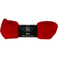 Creativ Company Merino wol, dikte 21 my, kerstrood, 100 gr/ 1 doos - thumbnail