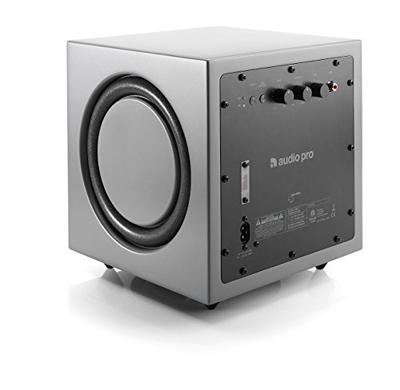 Audio Pro Addon C-SUB actieve basreflex subwoofer (200 Watt, multiroom, WLAN) grijs