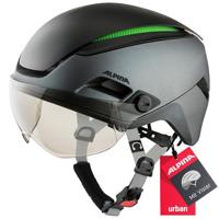 Olympic Sportswear Alpina sports urban helm altona v 52-57 mat antraciet - thumbnail