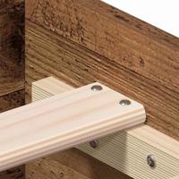 Bedframe met lades met lade Oud hout 135 x 190 cm Bewerkt hout - thumbnail