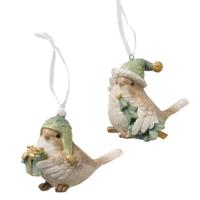 Boltze Home kersthanger vogel 7,5x7cm - thumbnail