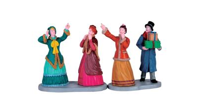 Lemax window shoppers, s/2 kerstdorp figuur type 5 2016