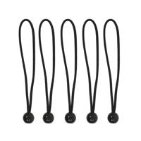 Pro+ Tentspanner elastisch 25cm met plastic bal set van 5 stuks - thumbnail