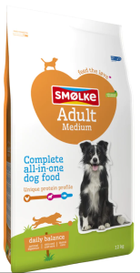 Smølke Adult Medium hondenvoer 2 x 12 kg
