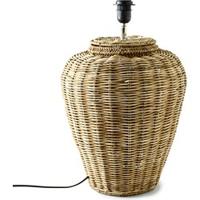 Rivièra Maison Tafellamp 'Grand Lobby' Rotan, 39cm (excl. kap) - thumbnail