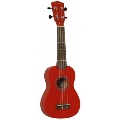 Makawao UK-10RD sopraan ukelele rood Makawao UK-10RD sopraan ukelele rood
