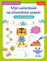 Deltas Oefenboek afwasbaar papier eerste telspelletjes (4-5 j.) - thumbnail