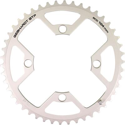 Gebhardt kettingblad 46 tands zilver, shimano, 4 gaats, atb triple