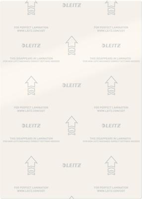 Leitz Lamineerfolie DIN A5 125 micron glanzend 100 stuk(s) Leitz Lamineerfolie DIN A5 125 micron glanzend 100 stuk(s)