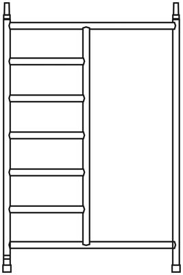 Altrex Doorloopframe breed 135-28-7 RS5 - 307008 Altrex Doorloopframe breed 135-28-7 RS5 - 307008