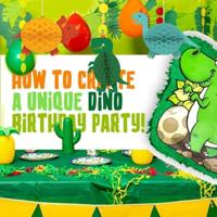 Honeycomb Hangdecoratie Dinosaurus Dino-Mite (3st) - thumbnail