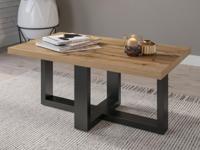 Rechthoekige salontafel EKOWA 102 cm wotan eik - thumbnail