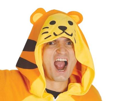 Tijger onesie verkleedpak - thumbnail