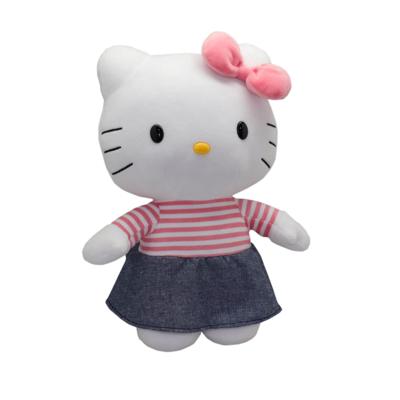 Knuffel - GPTOYS - HELLO KITTY - HKT131 - Denim jurkmodel - 30 cm - Vanaf 3 jaar