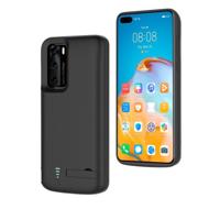 Lunso - Battery Power Case hoes - Huawei P40 - 4800 mAh - Zwart - thumbnail
