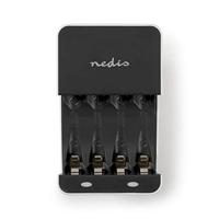 Nedis NiMH-Batterijlader AA / AAA | 1.2 V DC | 0.18 A | 1 stuks - BACH05 BACH05 - thumbnail