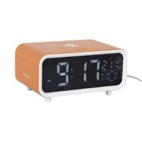 Karlsson - Alarm Clock Chunky LED w. Phone Charger - thumbnail