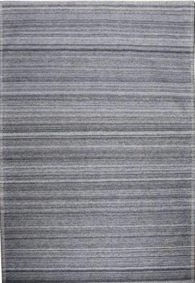 Wollen Vloerkleed Grijs Gestreept Iverness, 190x290 Wollen Vloerkleed Grijs Gestreept Iverness, 190x290